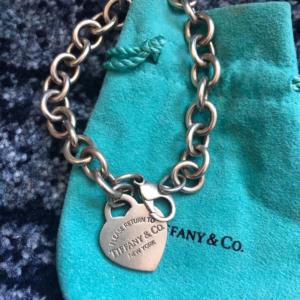 Tiffany & Co. Heart Tag Charm Bracelet